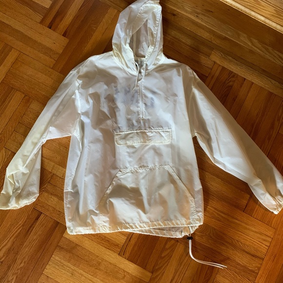Other - Vintage south Brooklyn white wind breaker XL